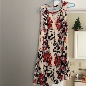 En Creme floral dress